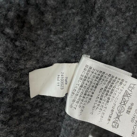 Eddie Bauer Womens M Sleeveless Open Front Chunky Cable Knit Wool Cardigan Vest - Picture 11 of 13